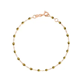 Classic Gigi Gold bracelet, Rose Gold, 6.7