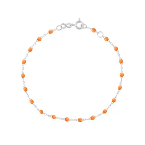 Classic Gigi Mandarine bracelet, White Gold, 5.9