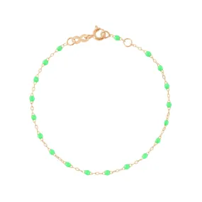 Classic Gigi Neon bracelet, Rose Gold, 7.5