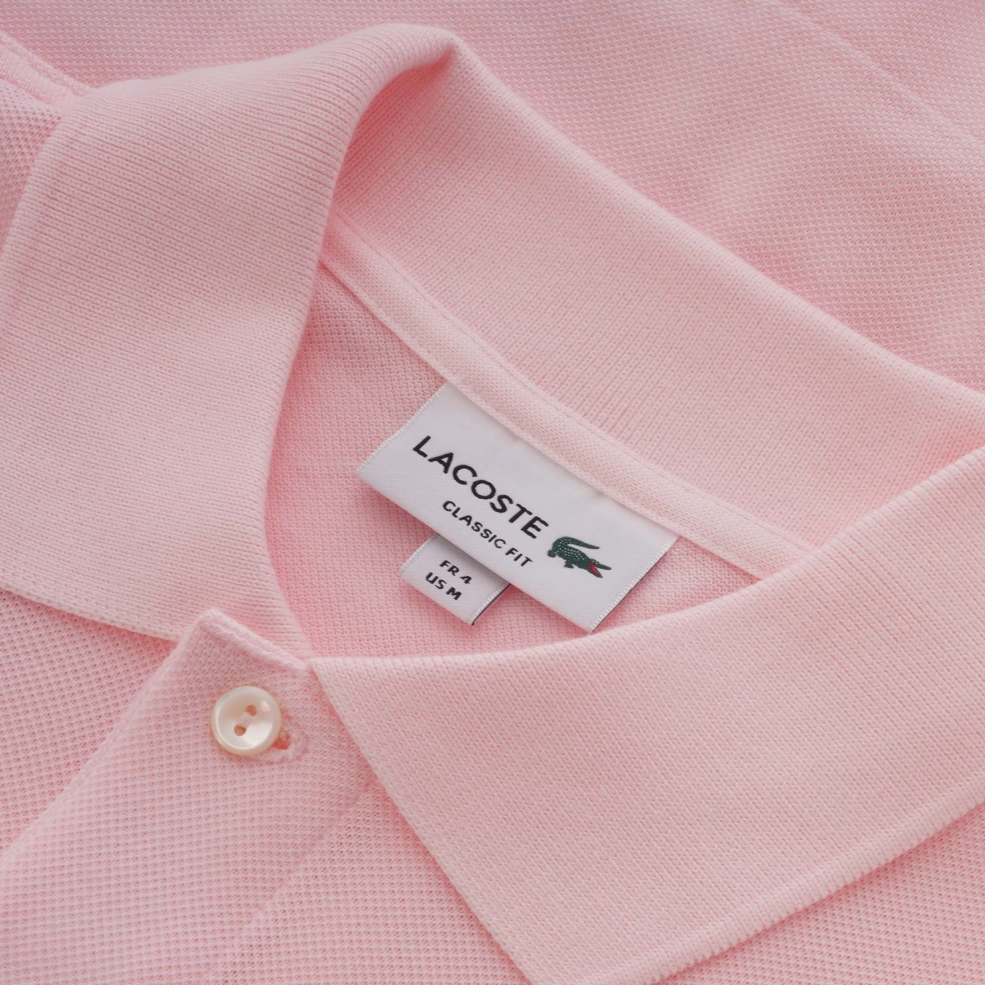 Classic Pique Polo Shirt - Flamingo