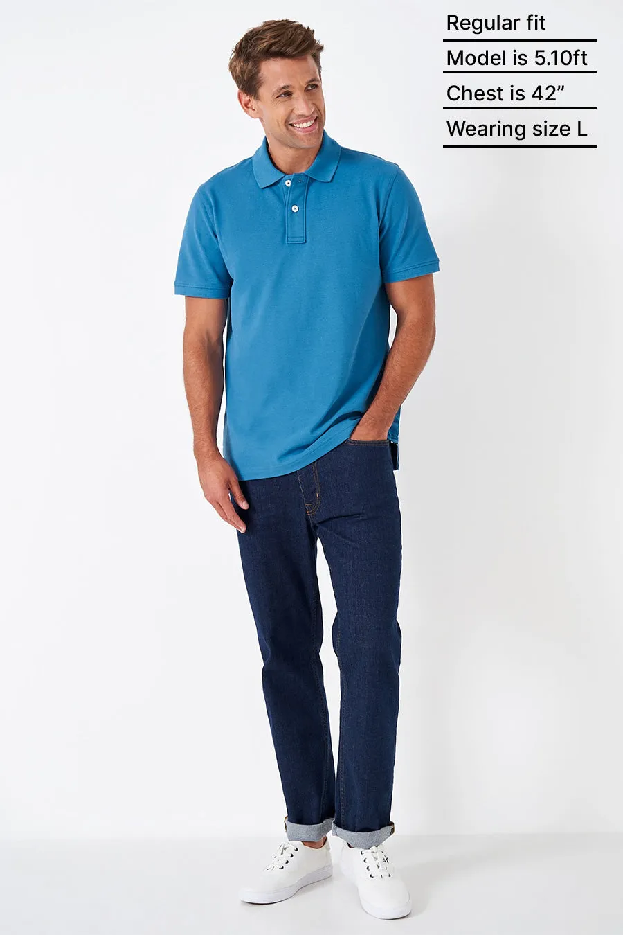 Classic Polo in Sky Blue