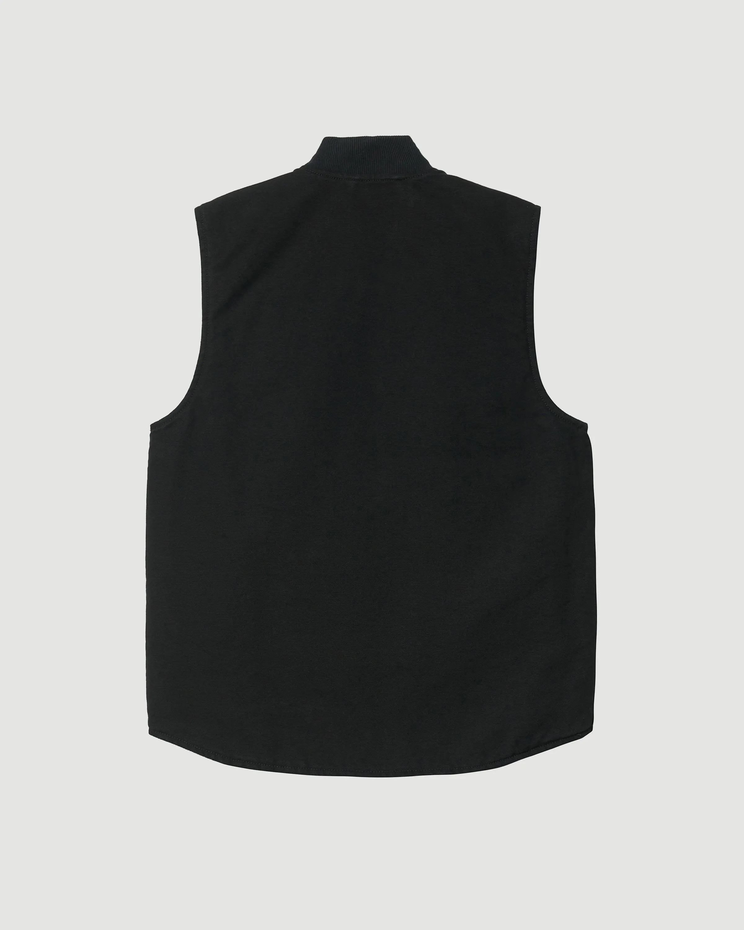 Classic Vest Black Heavy Stone Wash