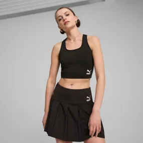 CLASSICS Women's Crop Top | PUMA Black | PUMA New Arrivals | PUMA 