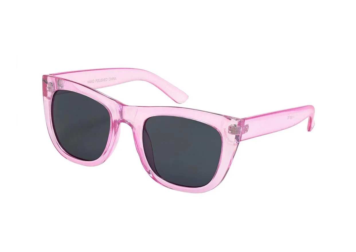 Clear Color Framed Sunglasses