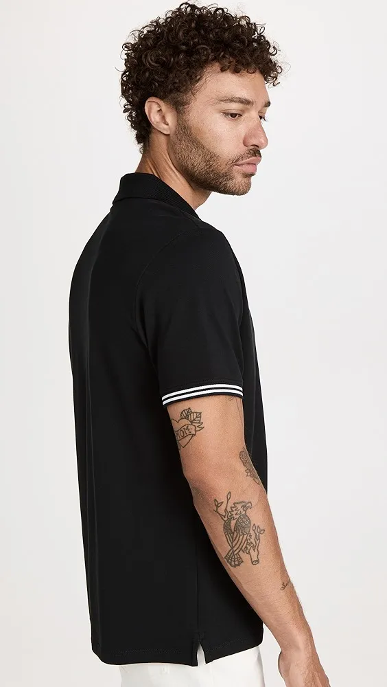 Club Monaco   Tipped Collar Polo 