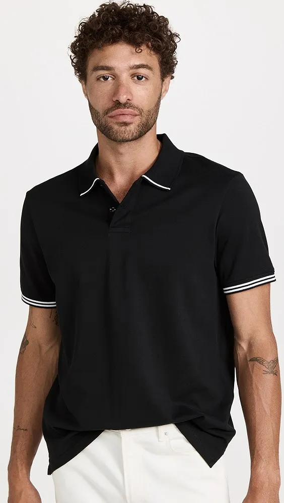 Club Monaco   Tipped Collar Polo 