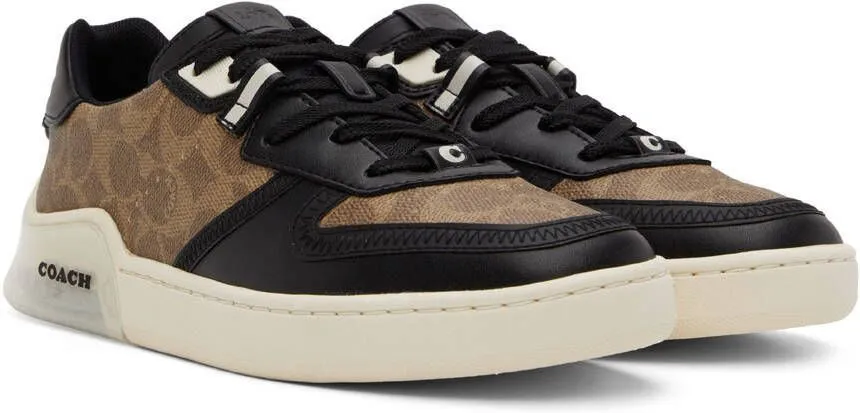 Coach 1941 Brown & Black Citysole Court Sneakers