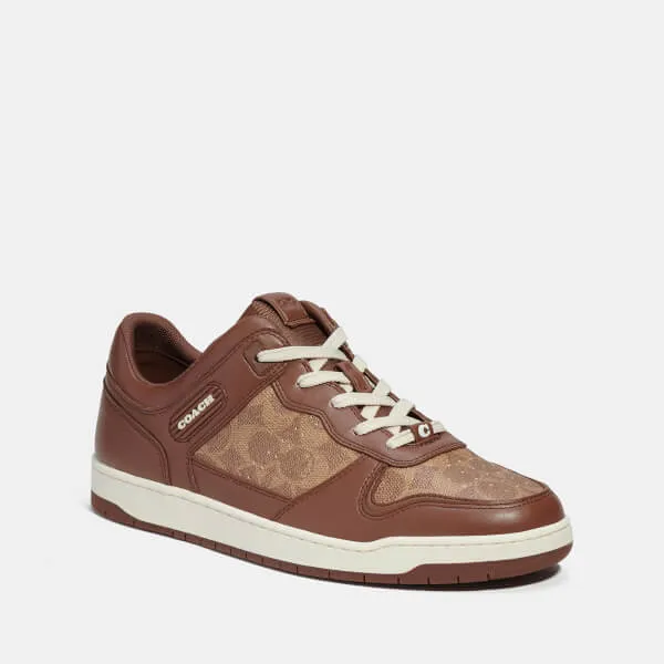 Coach Men's C201 Leather Trainers