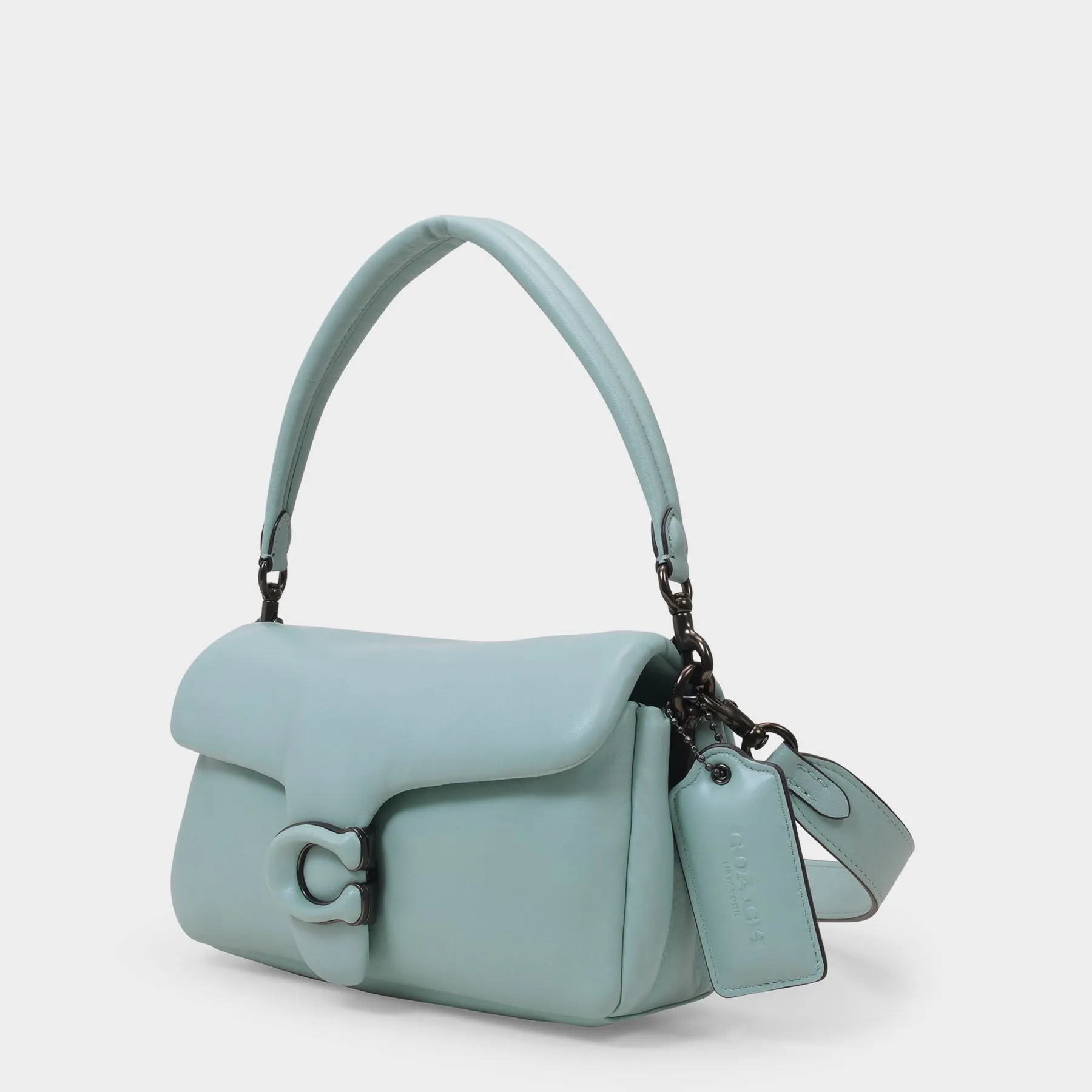 Coach  Tabby Pillow Bag in Blue Leather