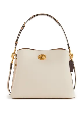 COACH  Willow leather shoulder bag - White