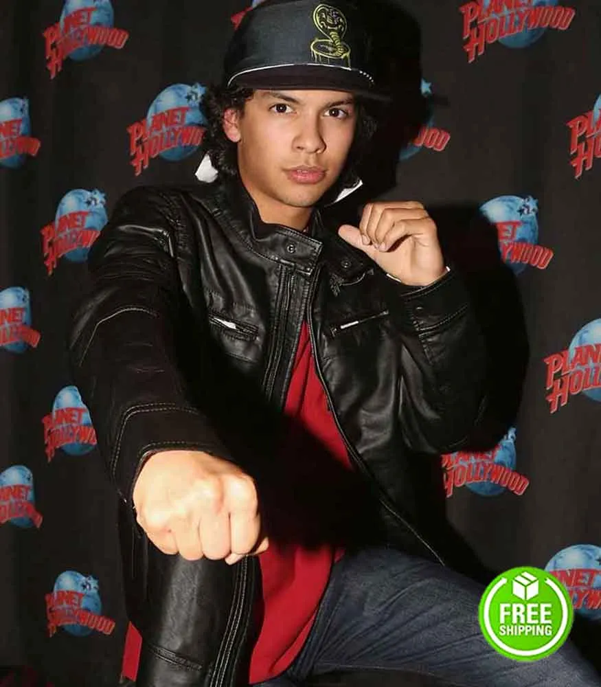 COBRA KAI XOLO MARIDUENA (MIGUEL DIAZ) PLANET HOLLYWOOD LEATHER JACKET