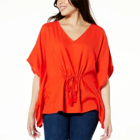      Colleen Lopez V-Neck Tassel Tunic     