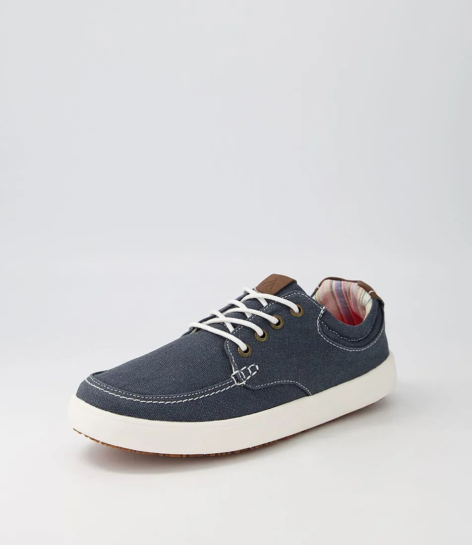 COLORADO Nilson Dark Navy Canvas Sneakers