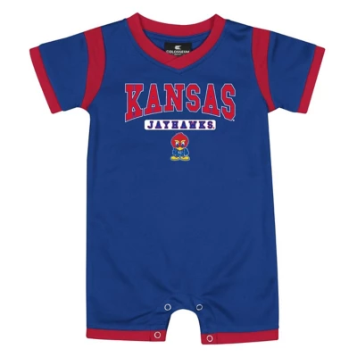 Colosseum Baby Kansas Jayhawks Arcade Romper