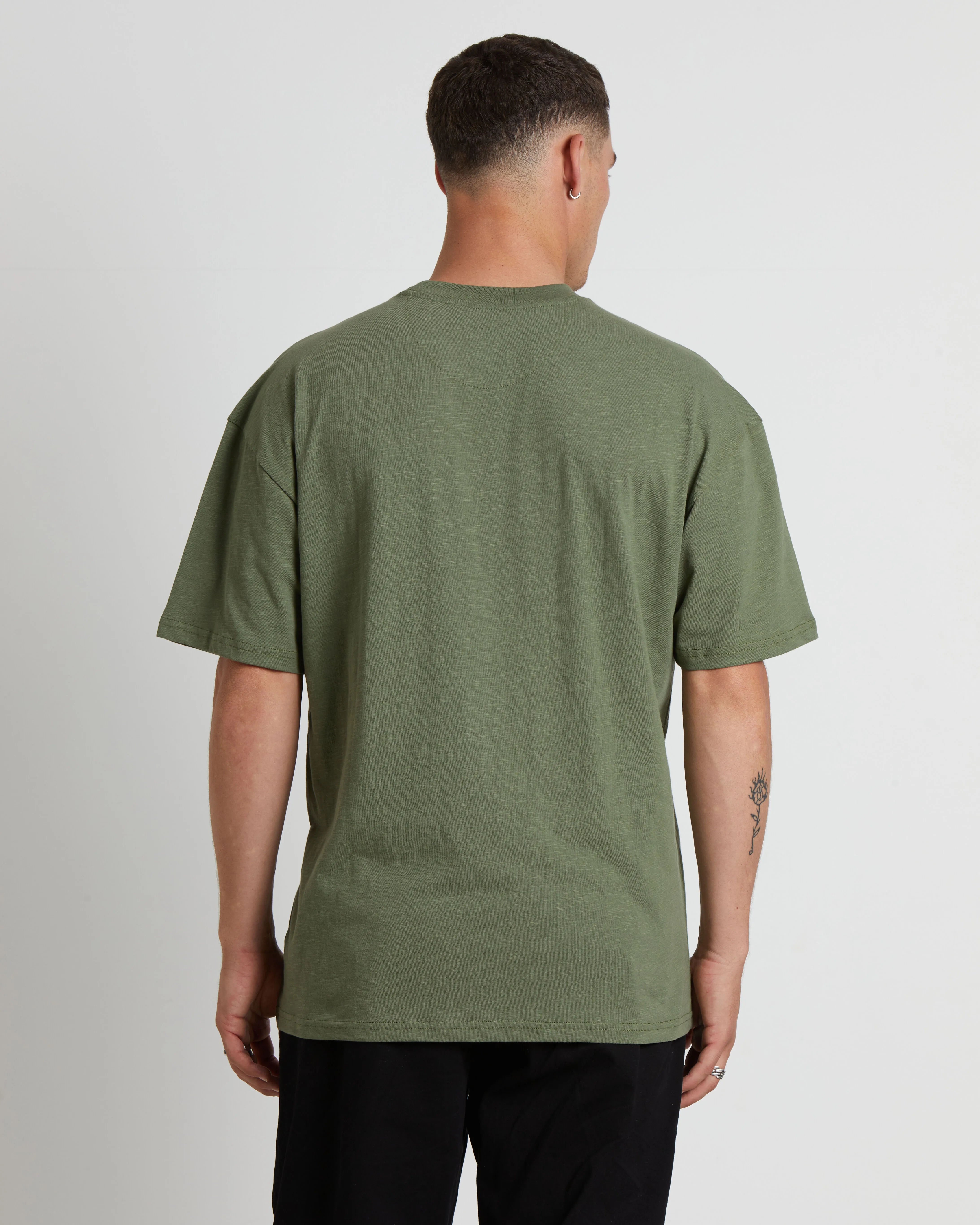 Columbia Break It Down Short Sleeve T-Shirt in Moss Stone Green