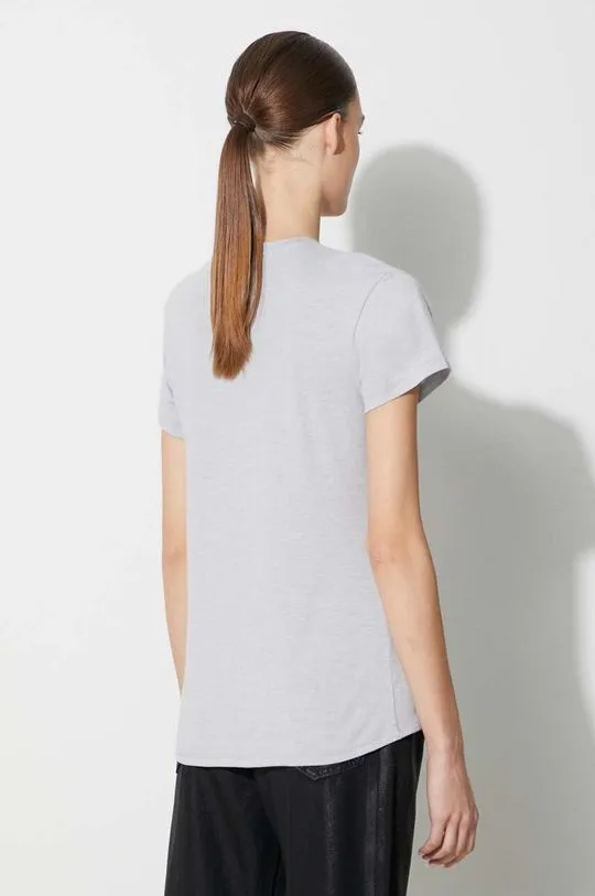 Columbia sports t-shirt Sun Trek gray color