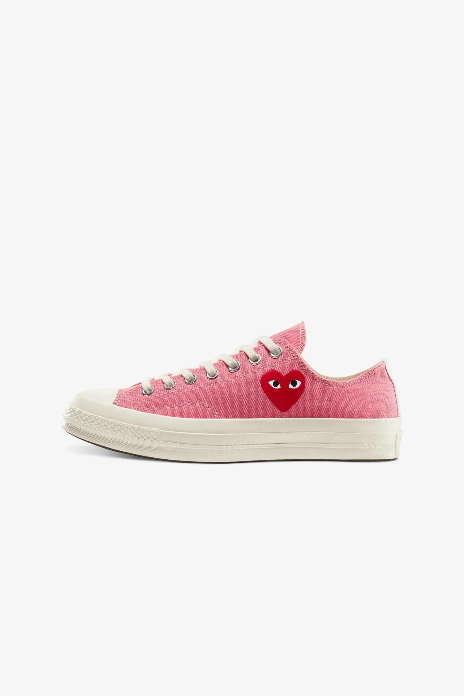 Comme des Garons x Converse Chuck '70 Low (Bright Pink)