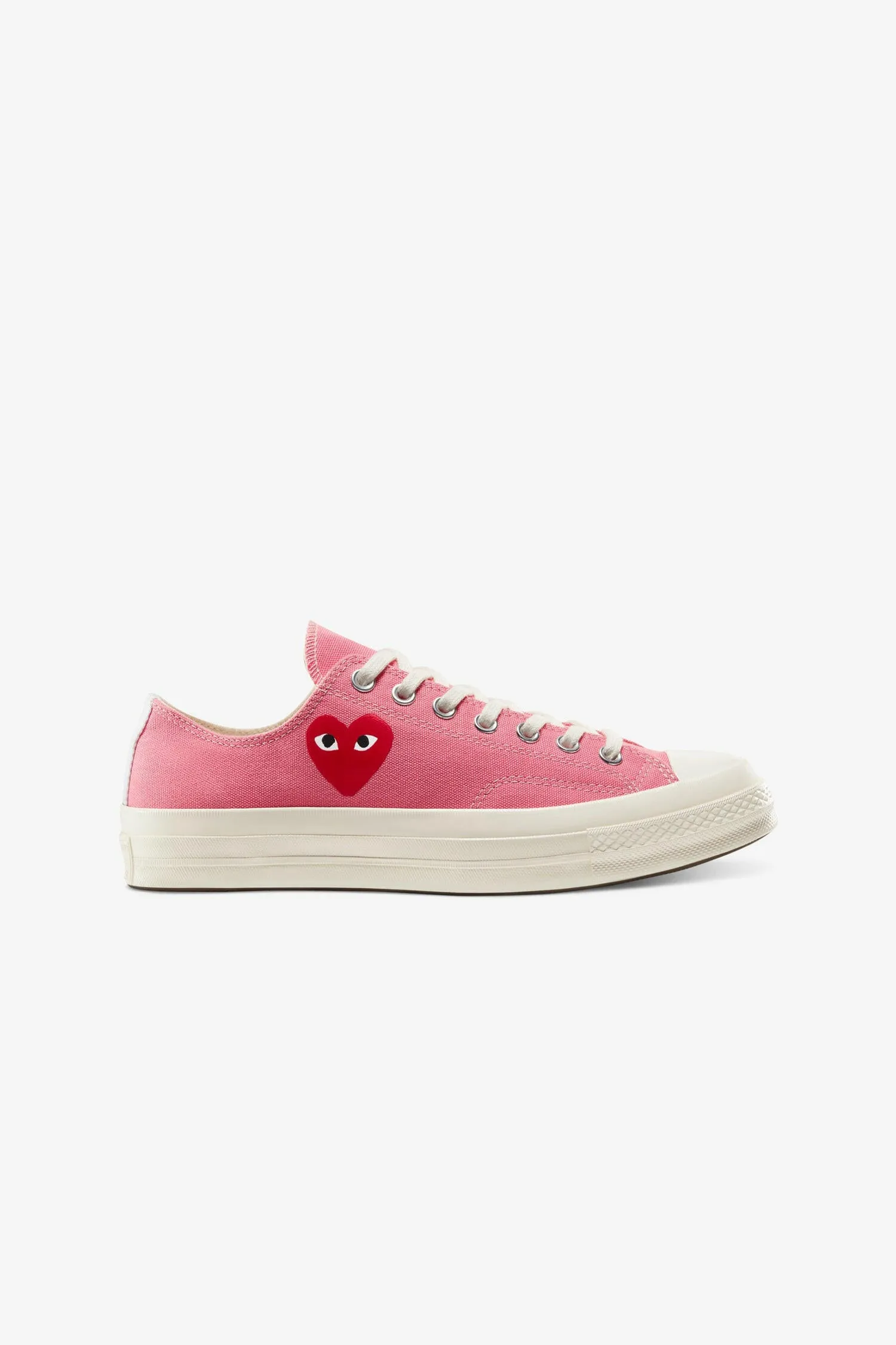 Comme des Garons x Converse Chuck '70 Low (Bright Pink)