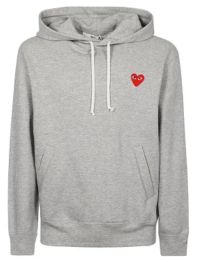 Comme des Garçons    Comme Des Garcons Logo Cotton Hoodie