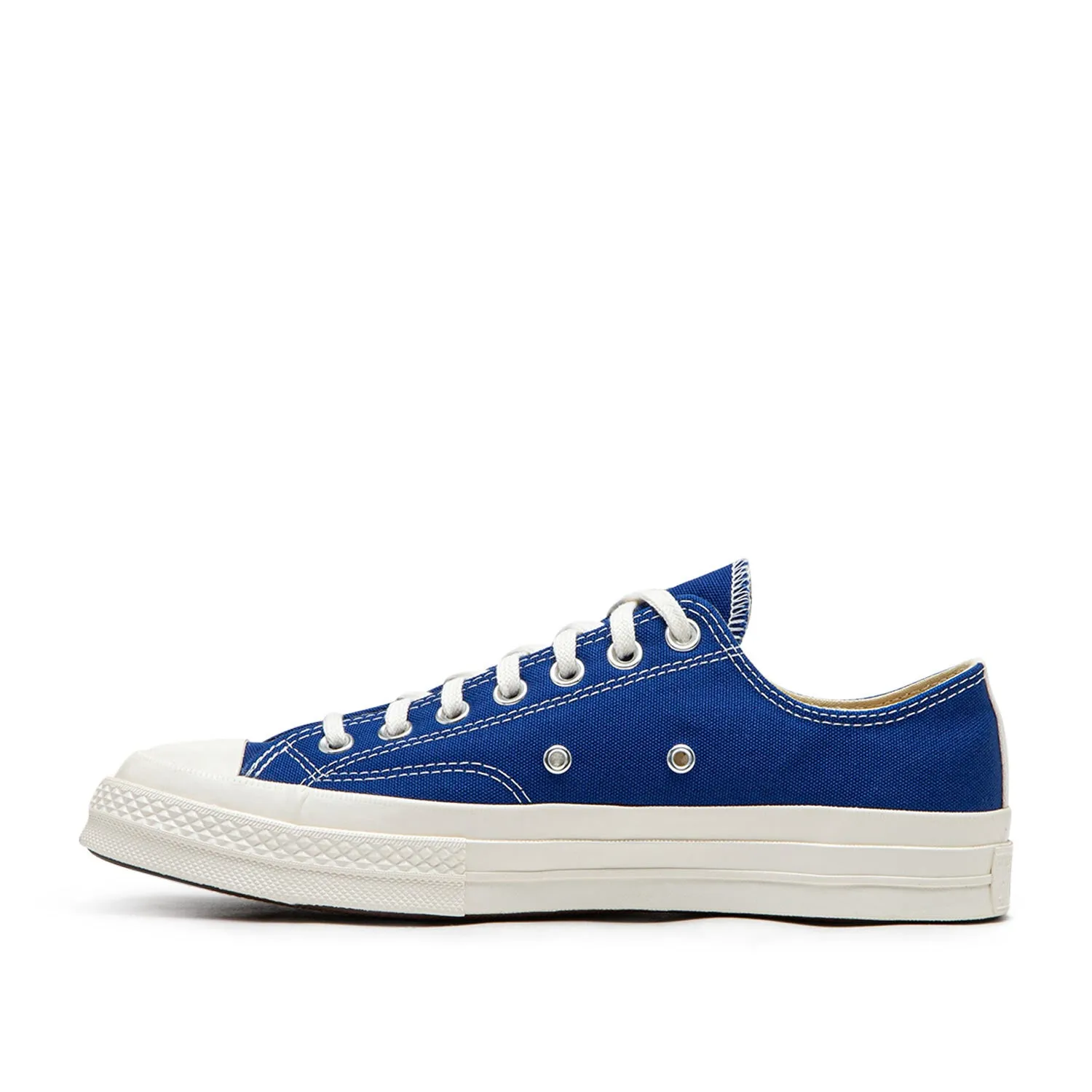 comme des garçons play x converse big heart chuck taylor all star 70 low (blue quartz)