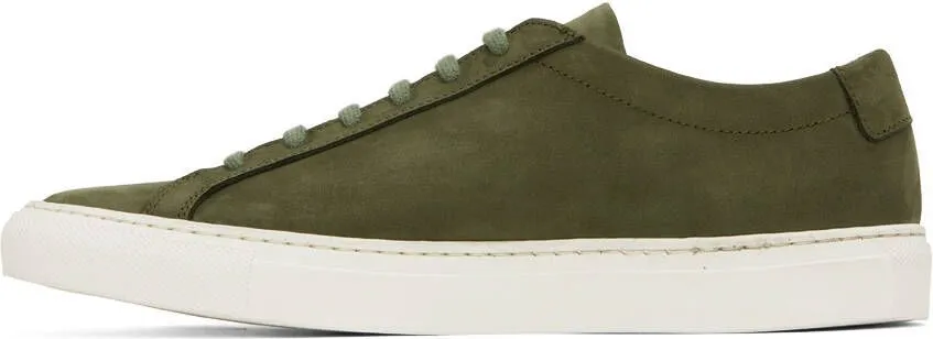 Common Projects Khaki Achilles Sneakers