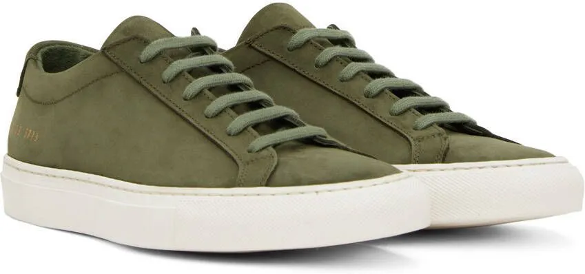 Common Projects Khaki Achilles Sneakers