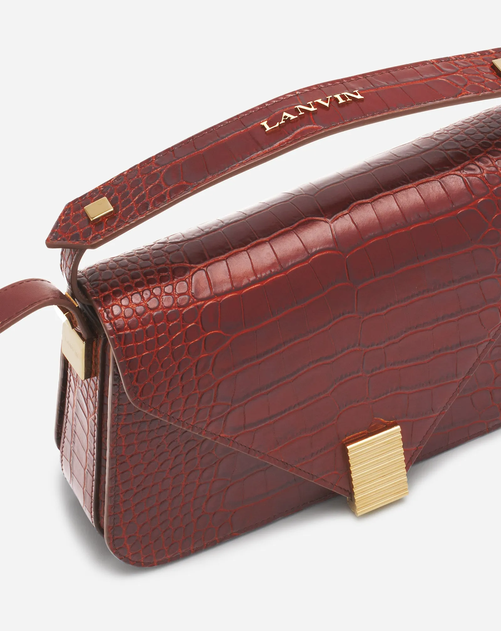 CONCERTO ARPGE BAG IN CROCODILE-EFFECT LEATHER