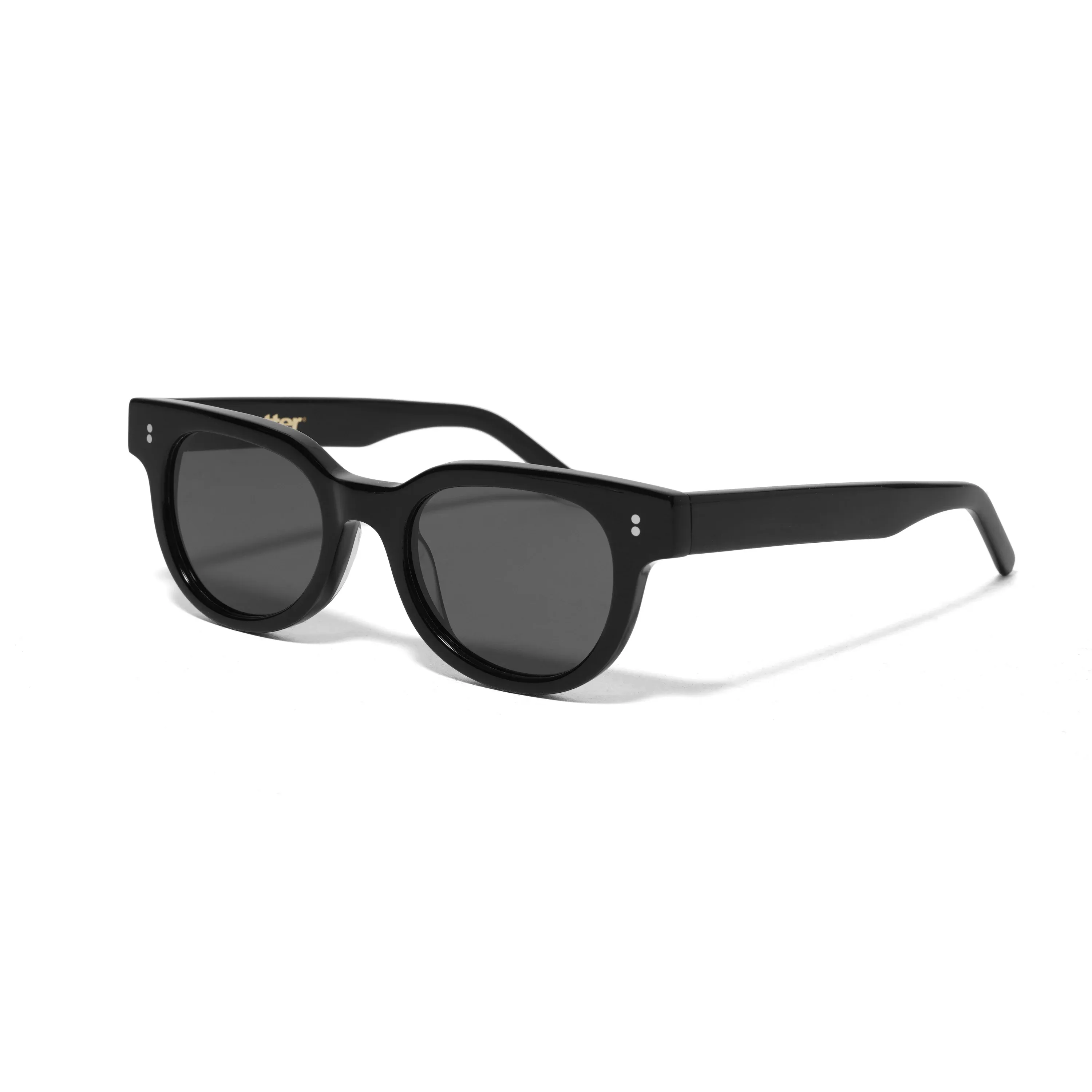 Conquistador Sunglasses, Piano Black