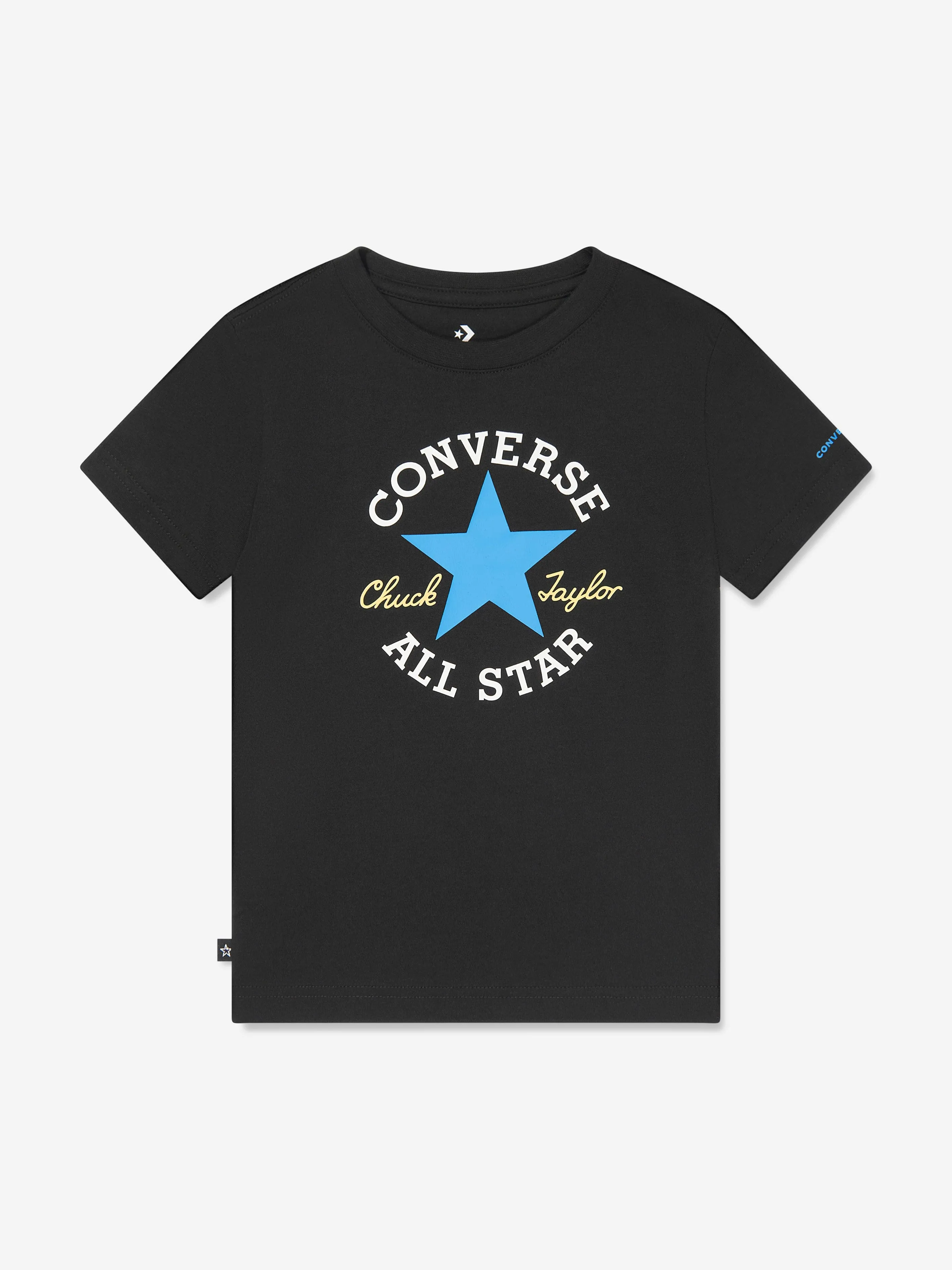 Converse Boys Sustainable Core T-Shirt in Black