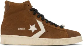 Converse Brown Barriers Edition Pro Leather Sneakers