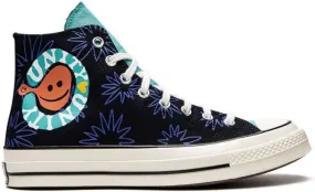 Converse Chuck 70 high-top Black Washed teal sneakers