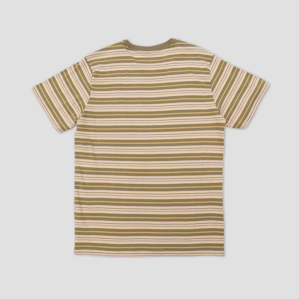 Converse Cons Striped T-Shirt Mossy Sloth