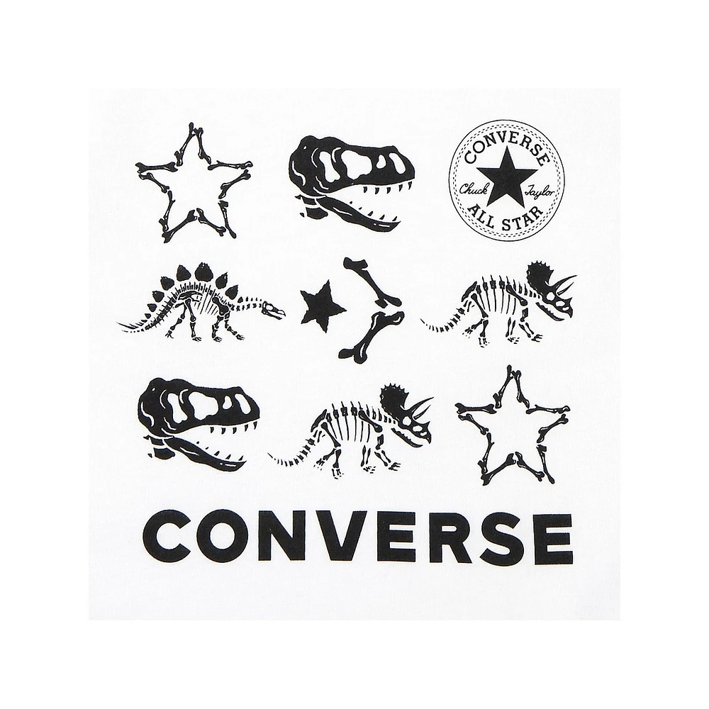 Converse Little Boy's 2-Piece Dinos T-Shirt & Joggers Set