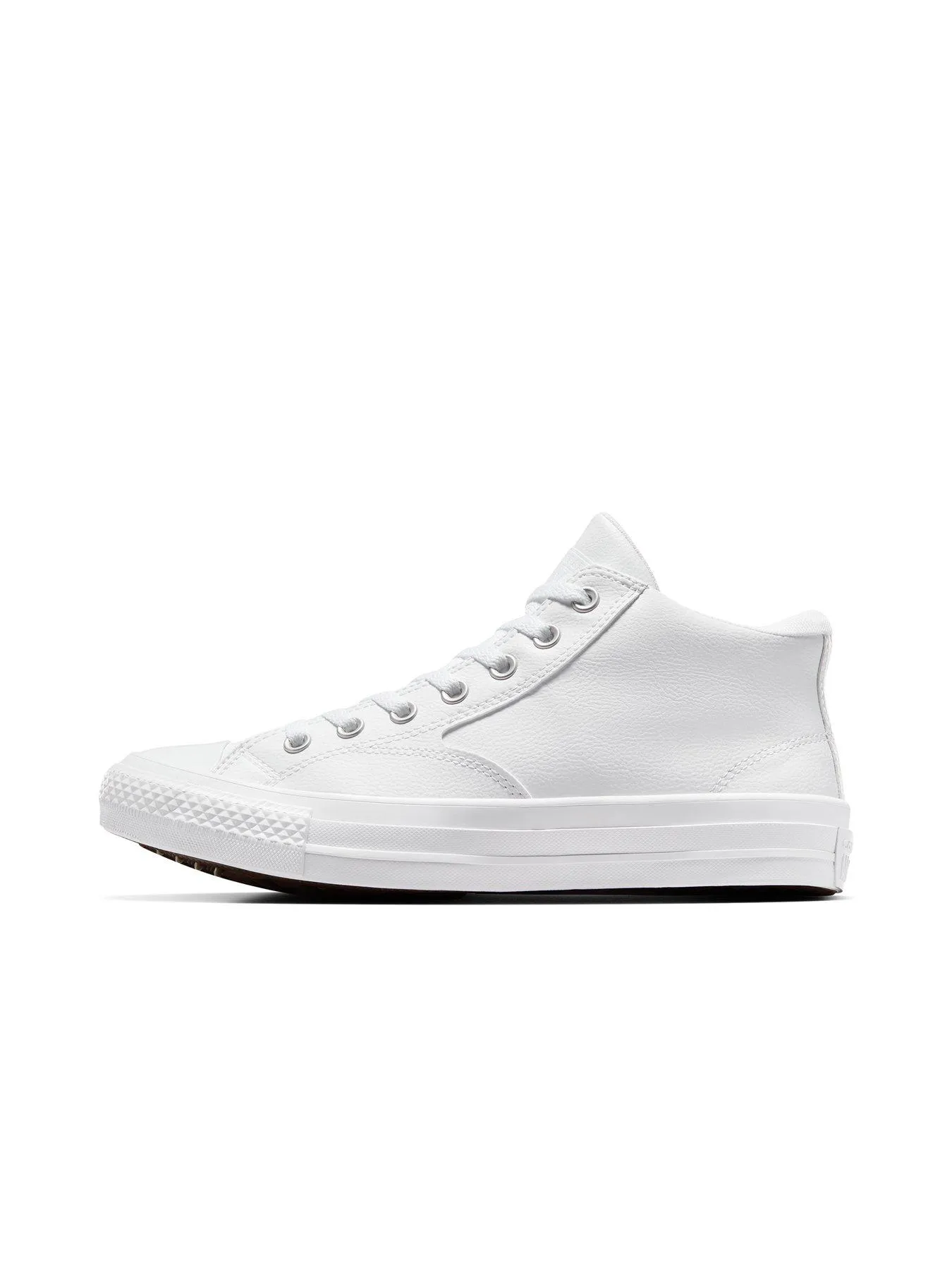 Converse Mens Seasonal Color Synthetic Leather Synthetic Leather Mid Trainers - White