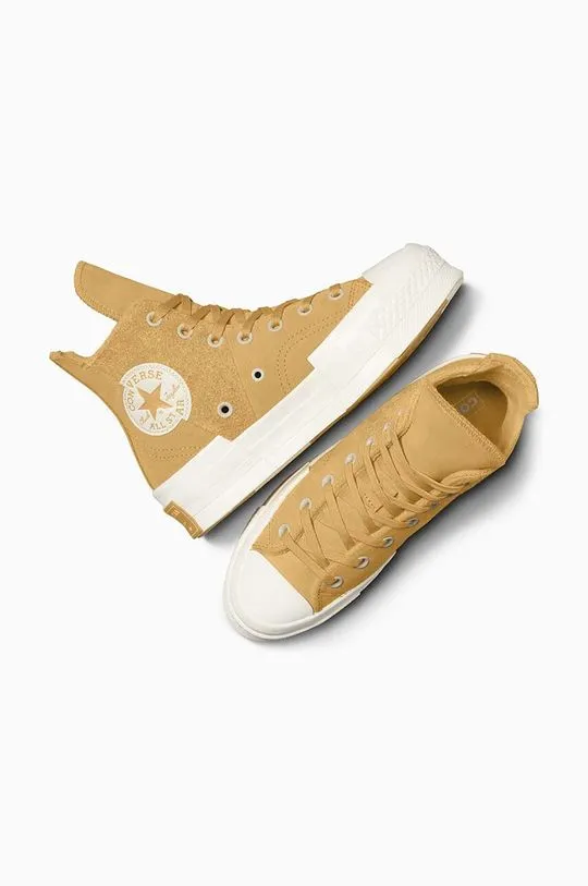 Converse suede trainers Chuck 70 Plus green color A05503C