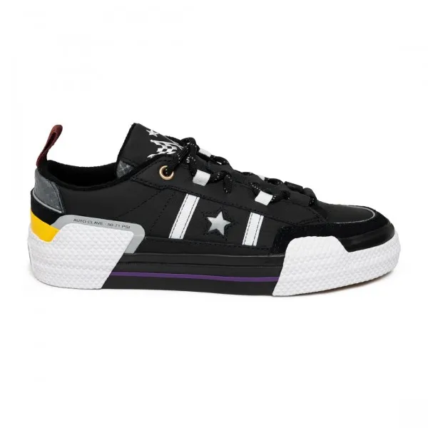 Converse x Ibn Jasper Men One Star Ox (black / white / spectra yellow)