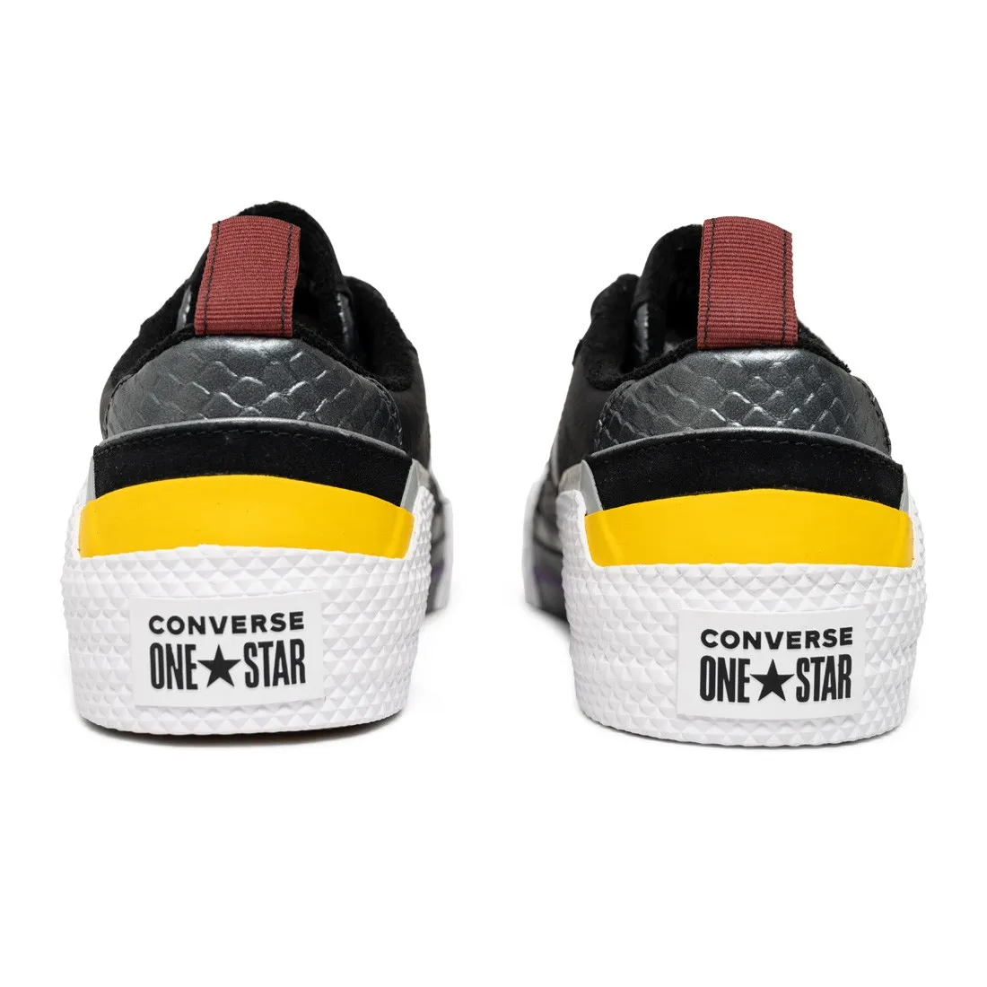 Converse x Ibn Jasper Men One Star Ox (black / white / spectra yellow)