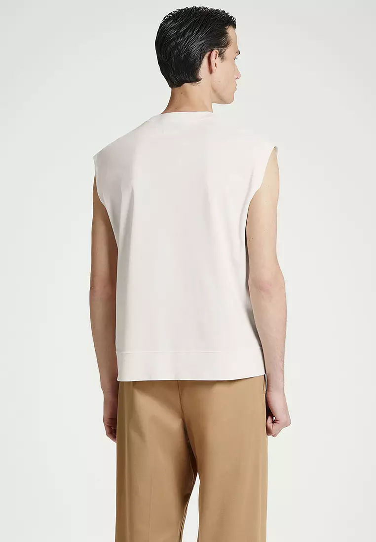 COS Crepe Crew-Neck Vest