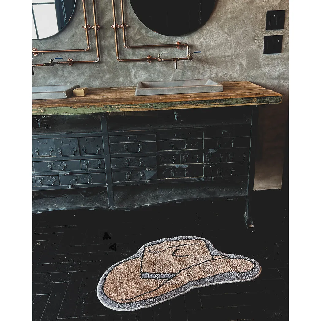 COWBOY HAT RODEO RUG