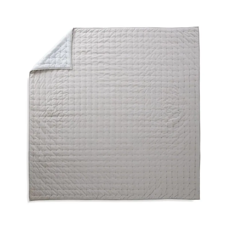 Crate&Barrel Chambray Kids Twin Quilt