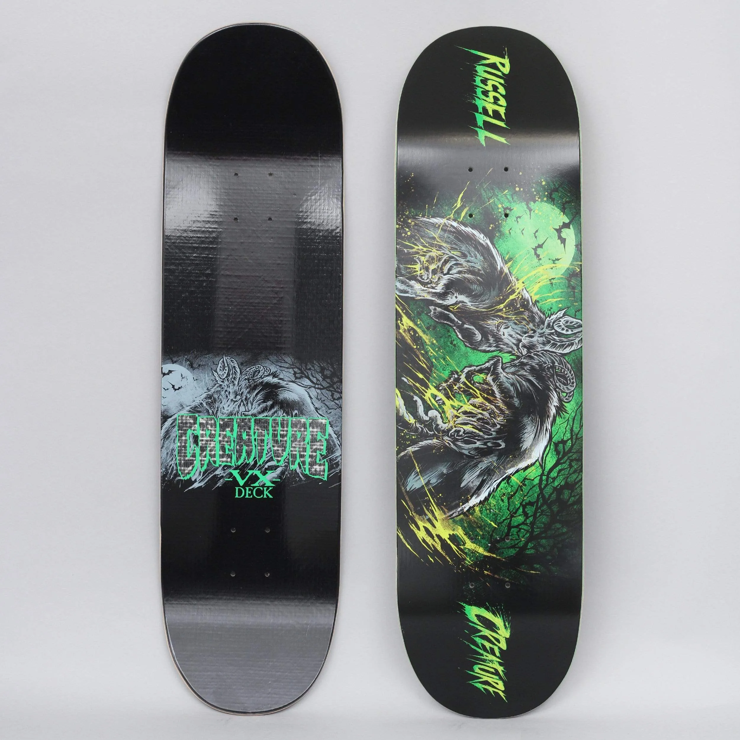 Creature 8.6 VX Russell Battery Ram Skateboard Deck