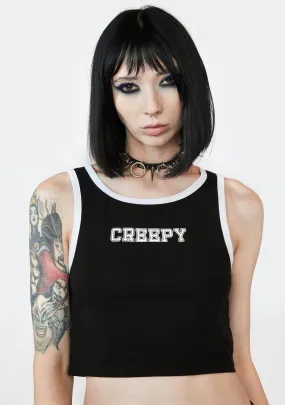 Creepy Goth Logo Tank-