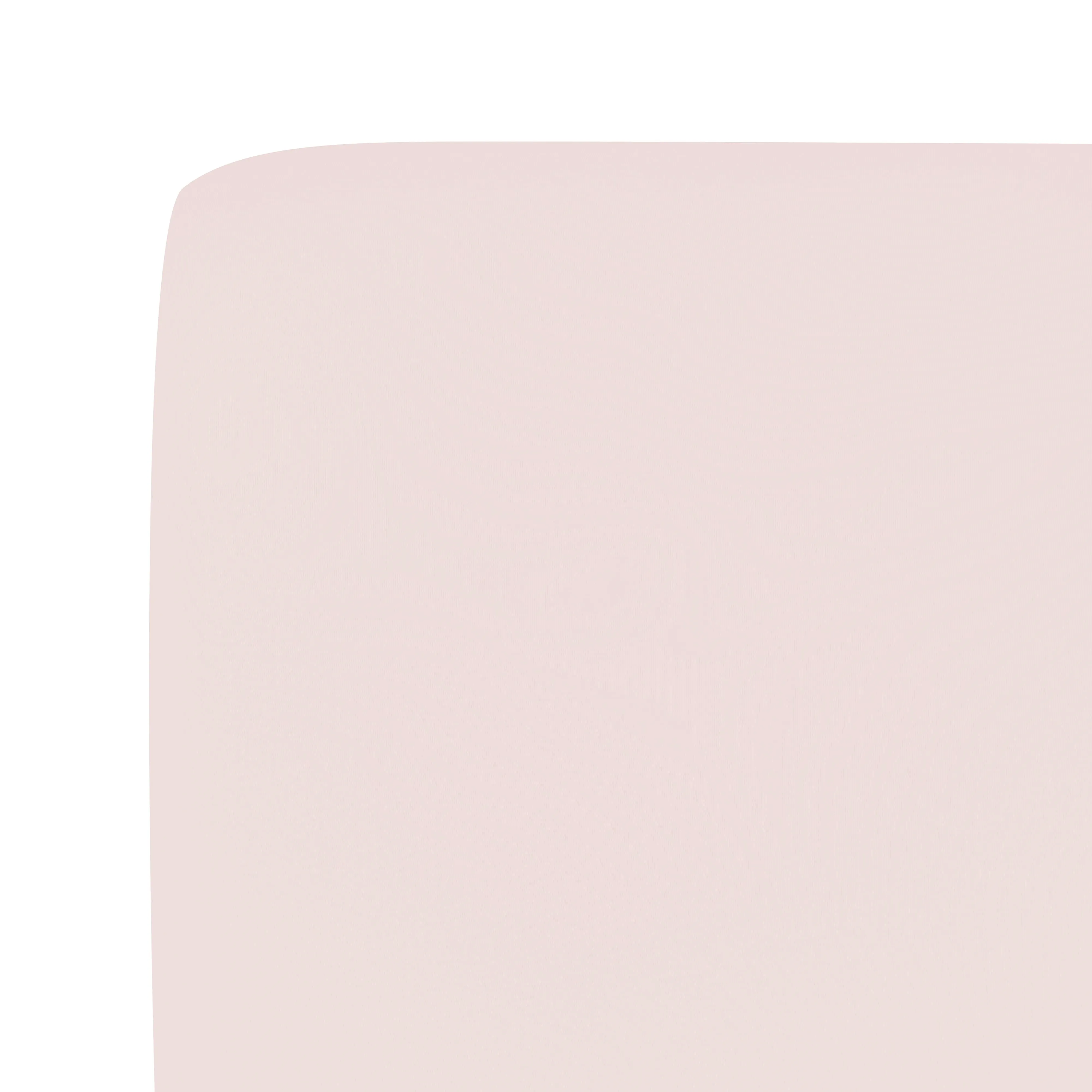 Crib Sheet in Blush