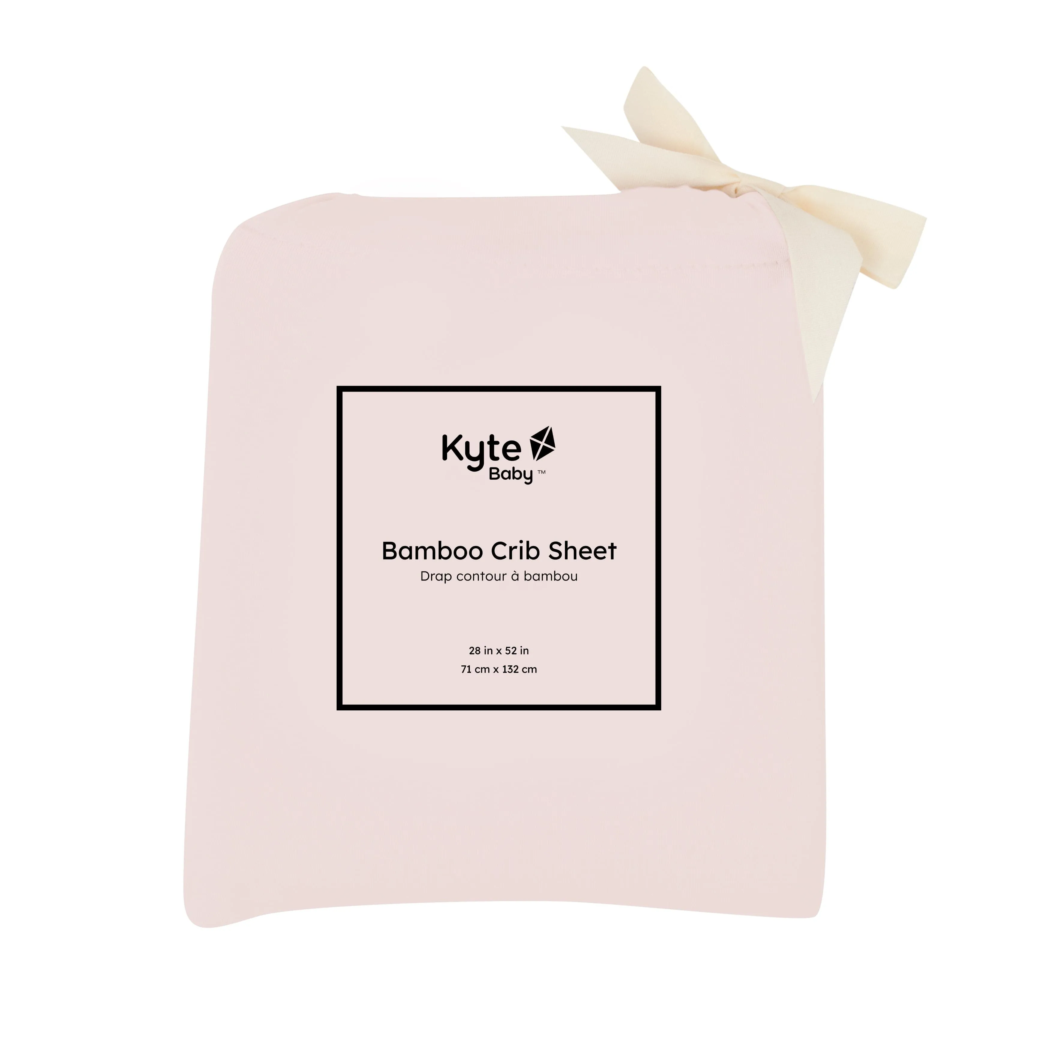 Crib Sheet in Blush