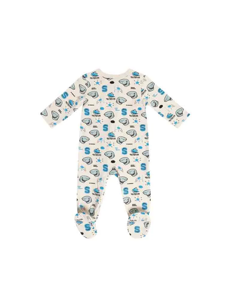 Cronulla Sharks Baby Cloud Romper