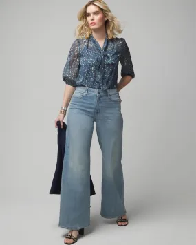 Curvy High-Rise Everyday Soft Denim™ Wide-Leg Jeans