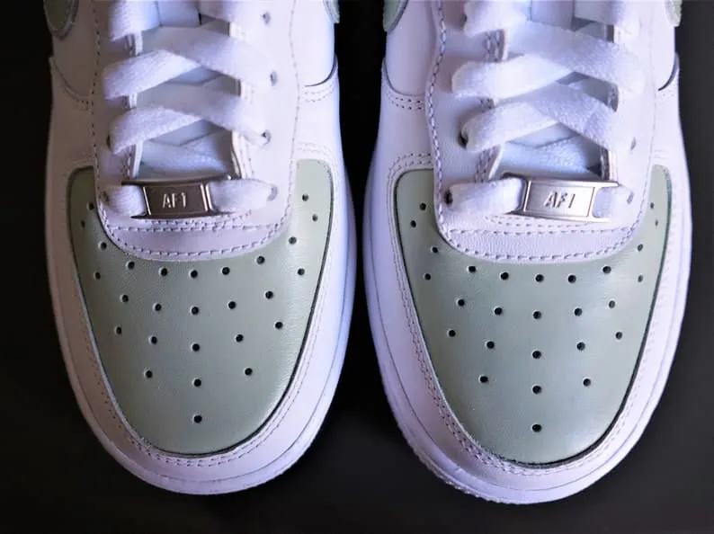 Custom sage Custom Nike Air Force 1