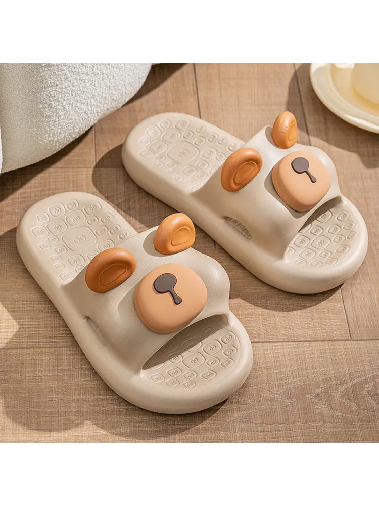   Cute Piggy Homewear Anti-Slip EVA Women'S Slipper   