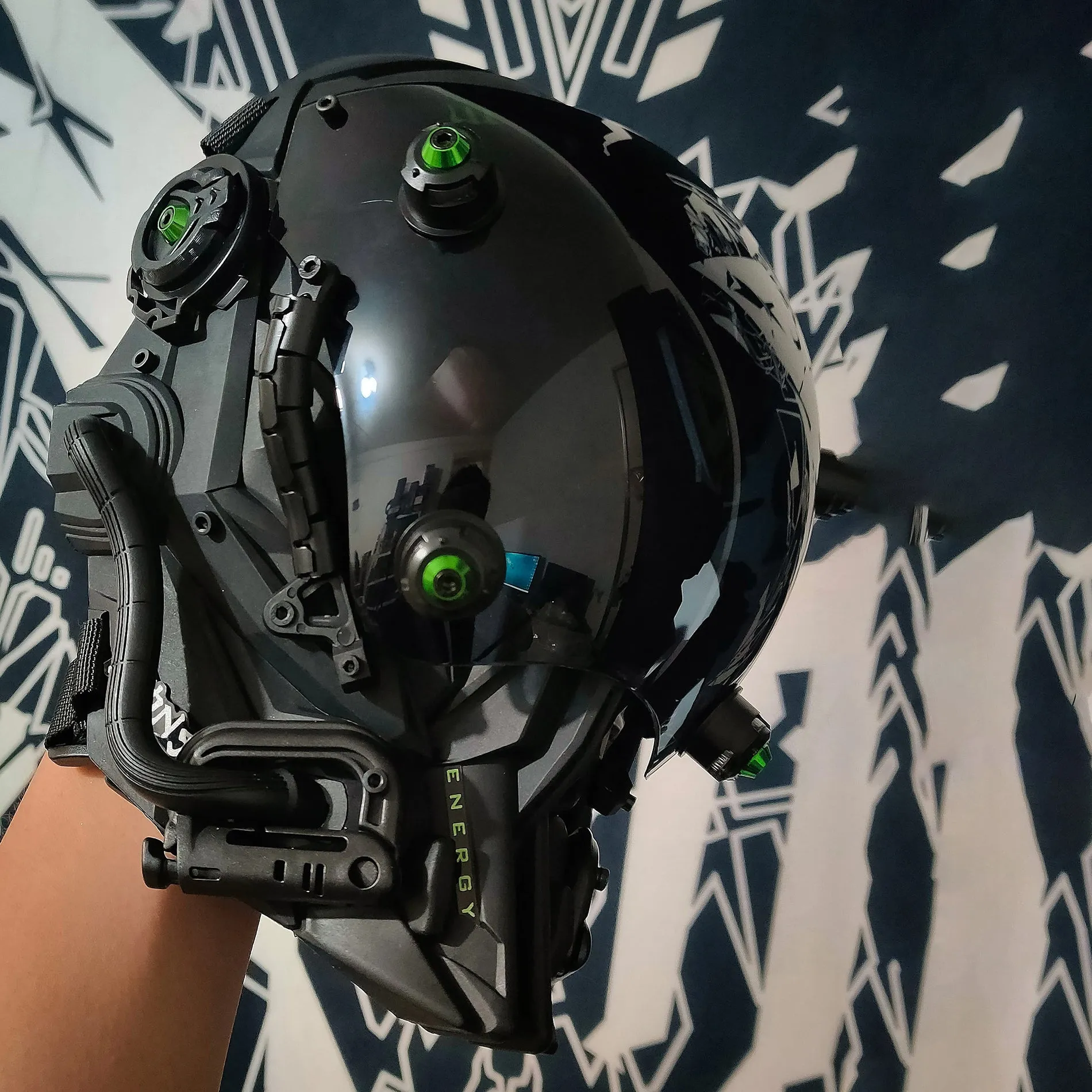 Cyberpunk Helmet Concept Art