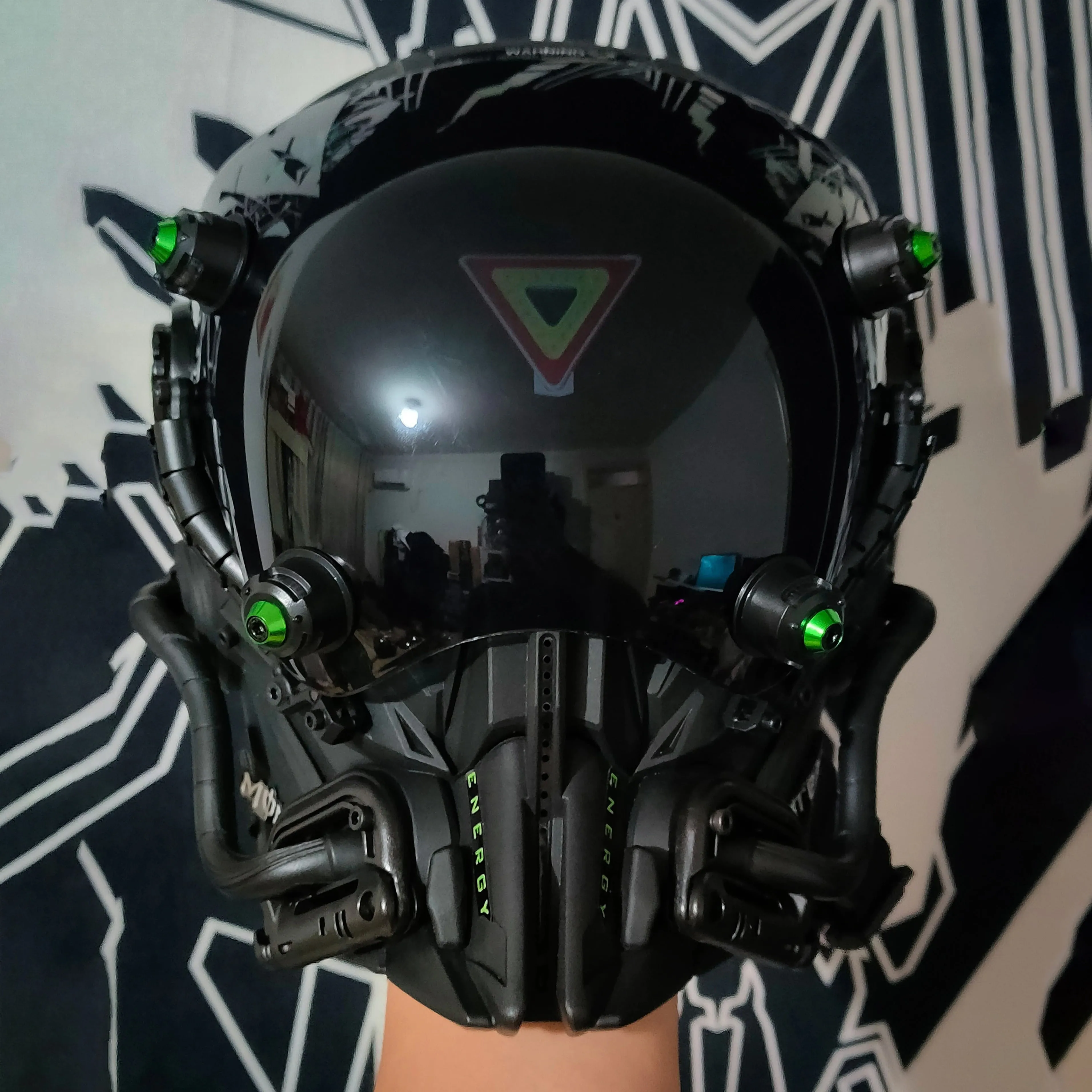 Cyberpunk Helmet Concept Art